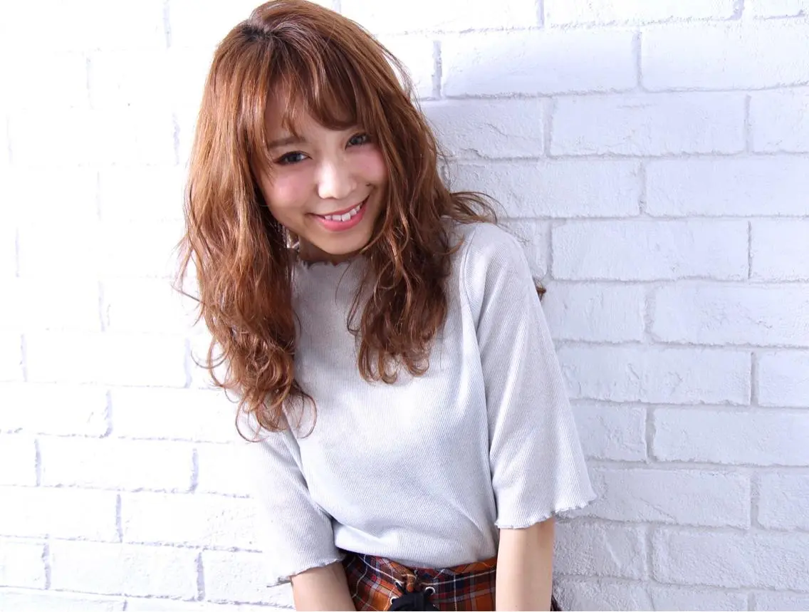 ロング カット ヘアカラー トリートメント 小澤大輔 YOLO hairのヘアスタイル