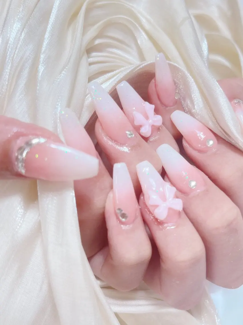 ネイル ジェルネイル candy nail 韓国風ワンホンネイルのネイルデザイン