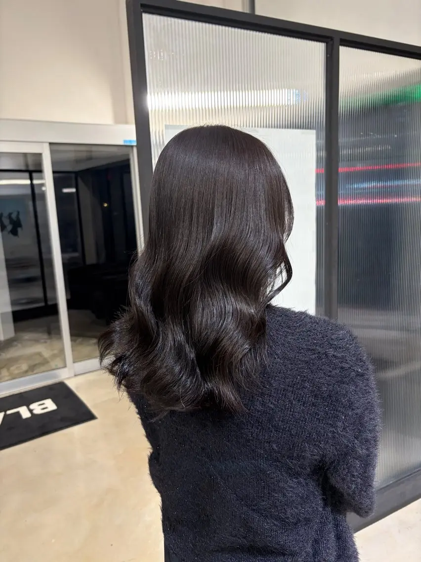 ロング カラー カット ヘアカラー カット／ブリーチ🐏 モデル募集中 ナナホのヘアスタイル