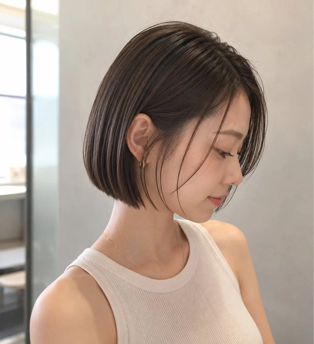 似合わせボブカット🤍の写真