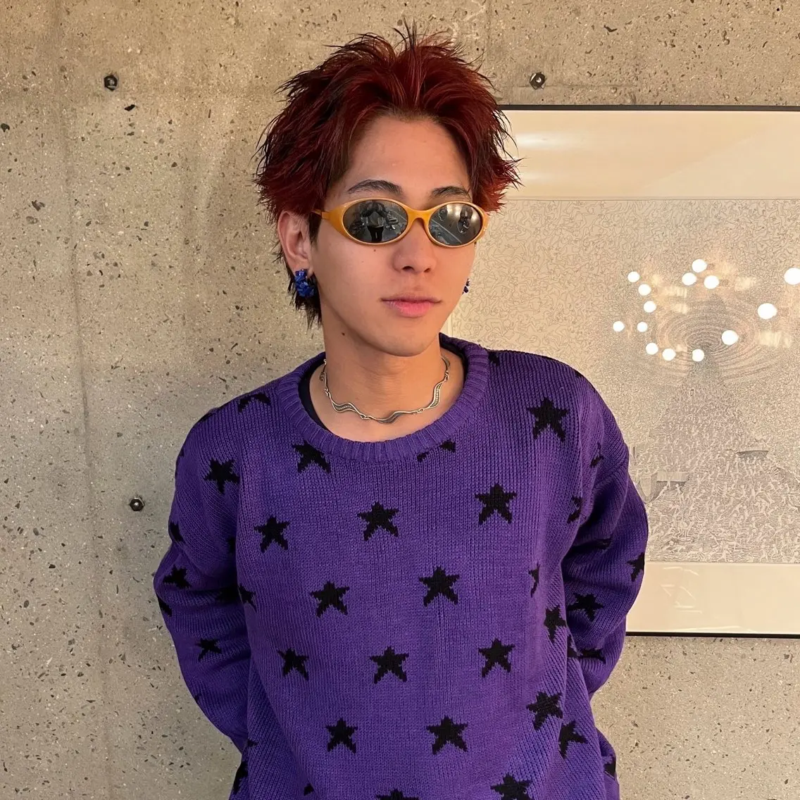 ショート カラー メンズ 永井駿祐【平尾 薬院】メンズカットのヘアスタイル