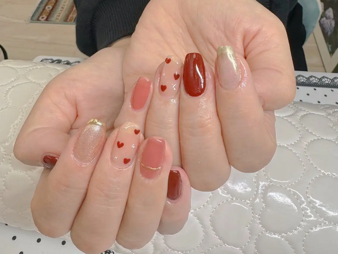 ネイル ハンドネイル ハンドケア OCEAN nail パラジェル　取扱い店のネイルデザイン
