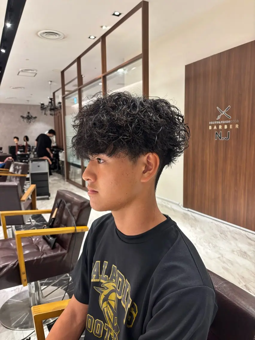 メンズ カット パーマ 常原悠希 メンズ特化のヘアスタイル
