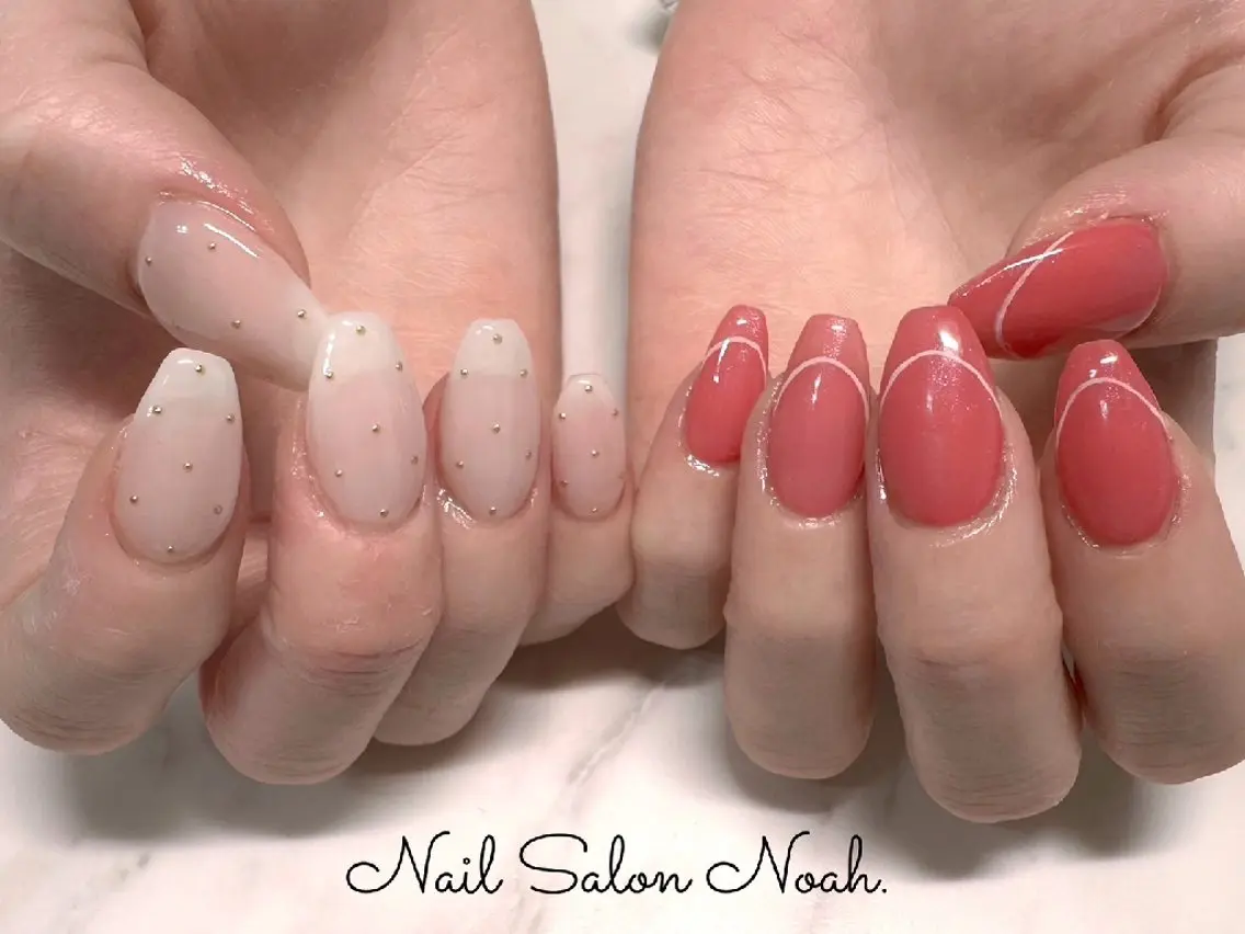 ネイル 持ち込み ハンドネイル Nail Salon Noah.のネイルデザイン