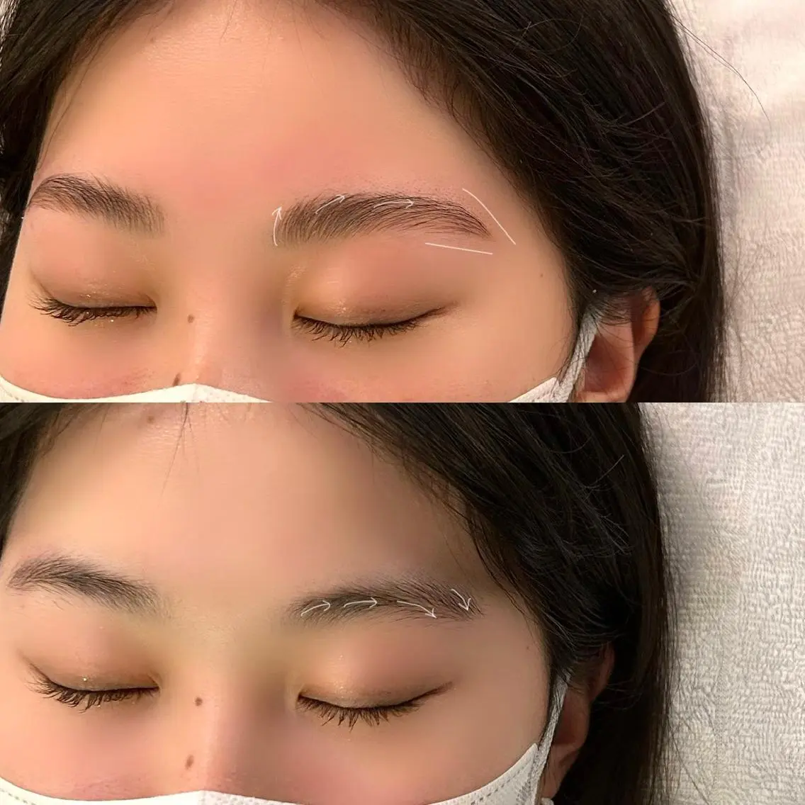 アイブロウ ハリウッドブロウリフト 吉祥寺kasumi 🌛eye/browのマツエク・マツパデザイン