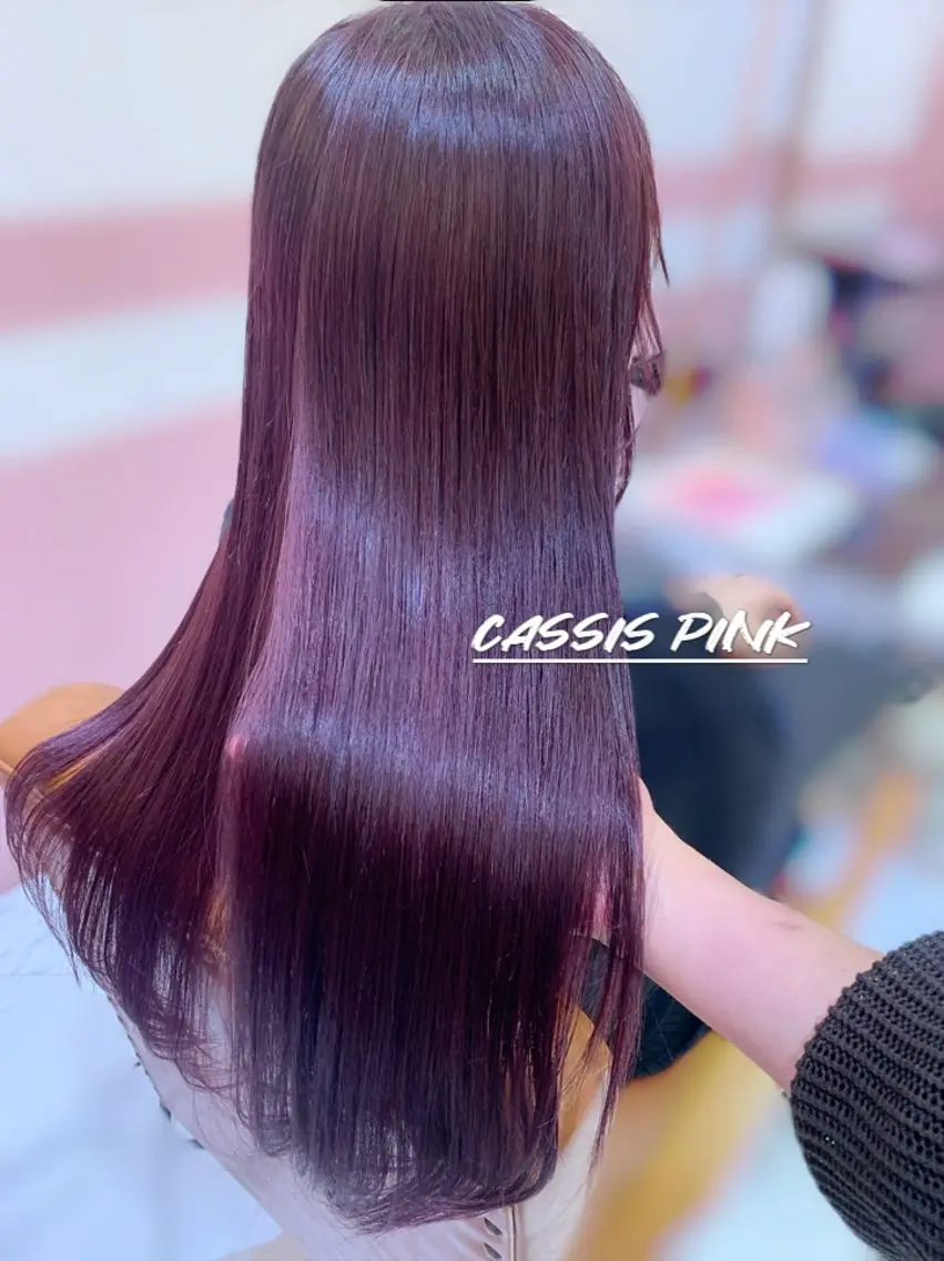 カラー ヘアカラー 韓国風／髪質改善✨️ AYAKAのヘアスタイル
