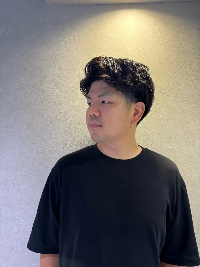 メンズ カット パーマ 🌙似合わせカット 🌙aiのヘアスタイル