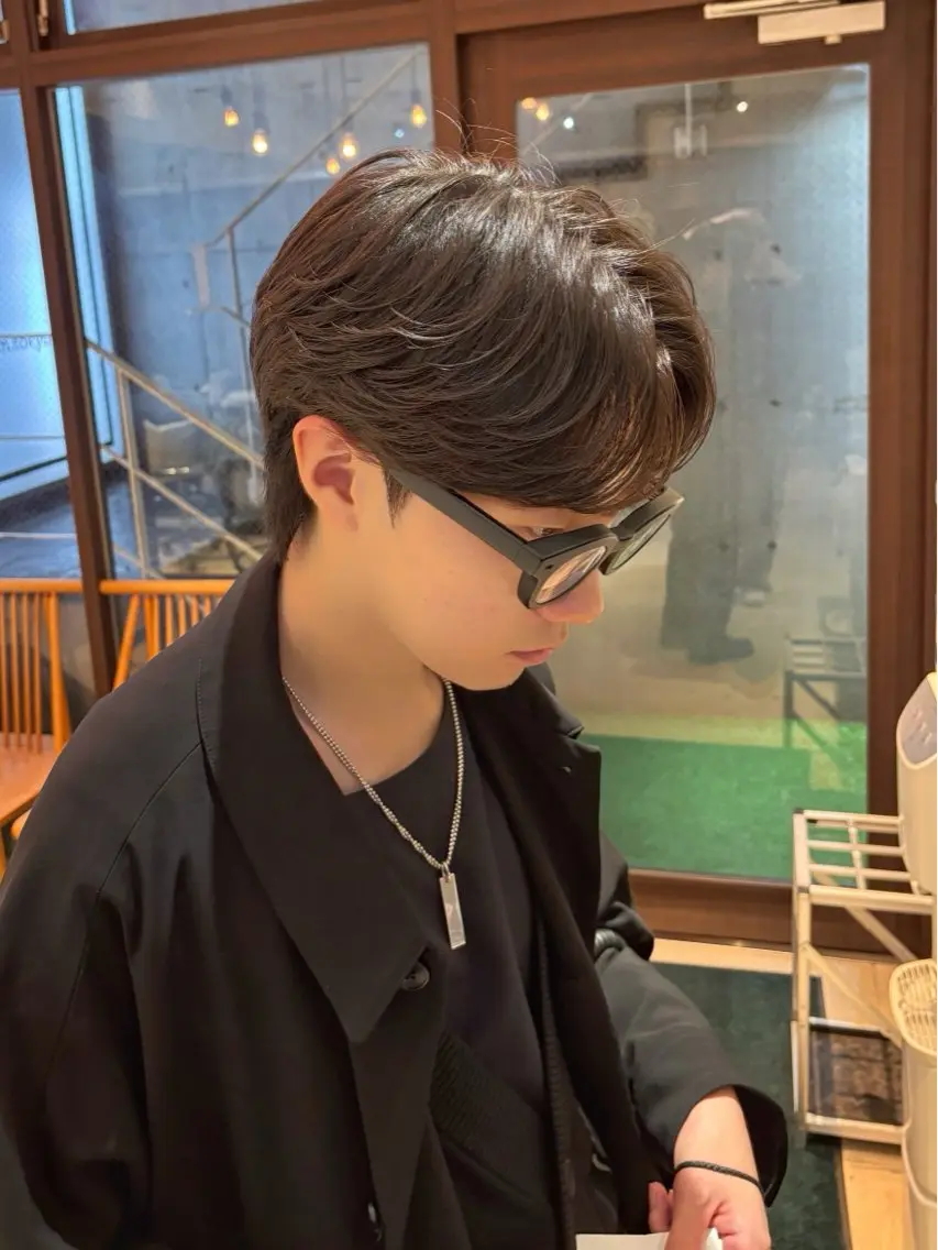Ⓜ️メンズカット🔥シャンプー・ブロー込み (マッシュ/ウルフカット/韓国風カットなどもOK/原宿/表参道)の写真