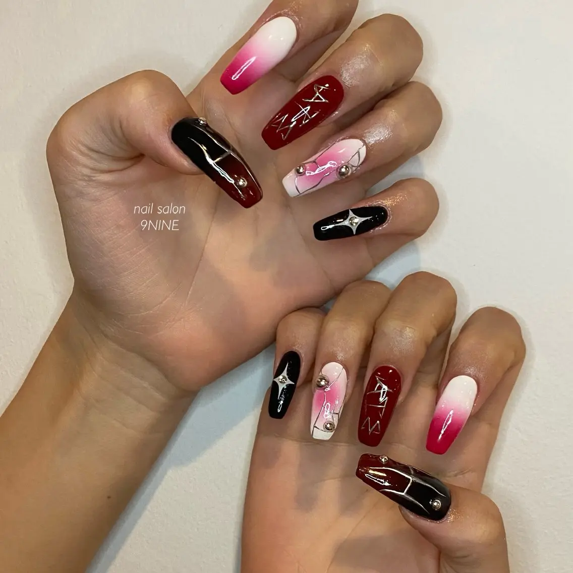 ネイル ハンドネイル nail salon 9NINEのネイルデザイン