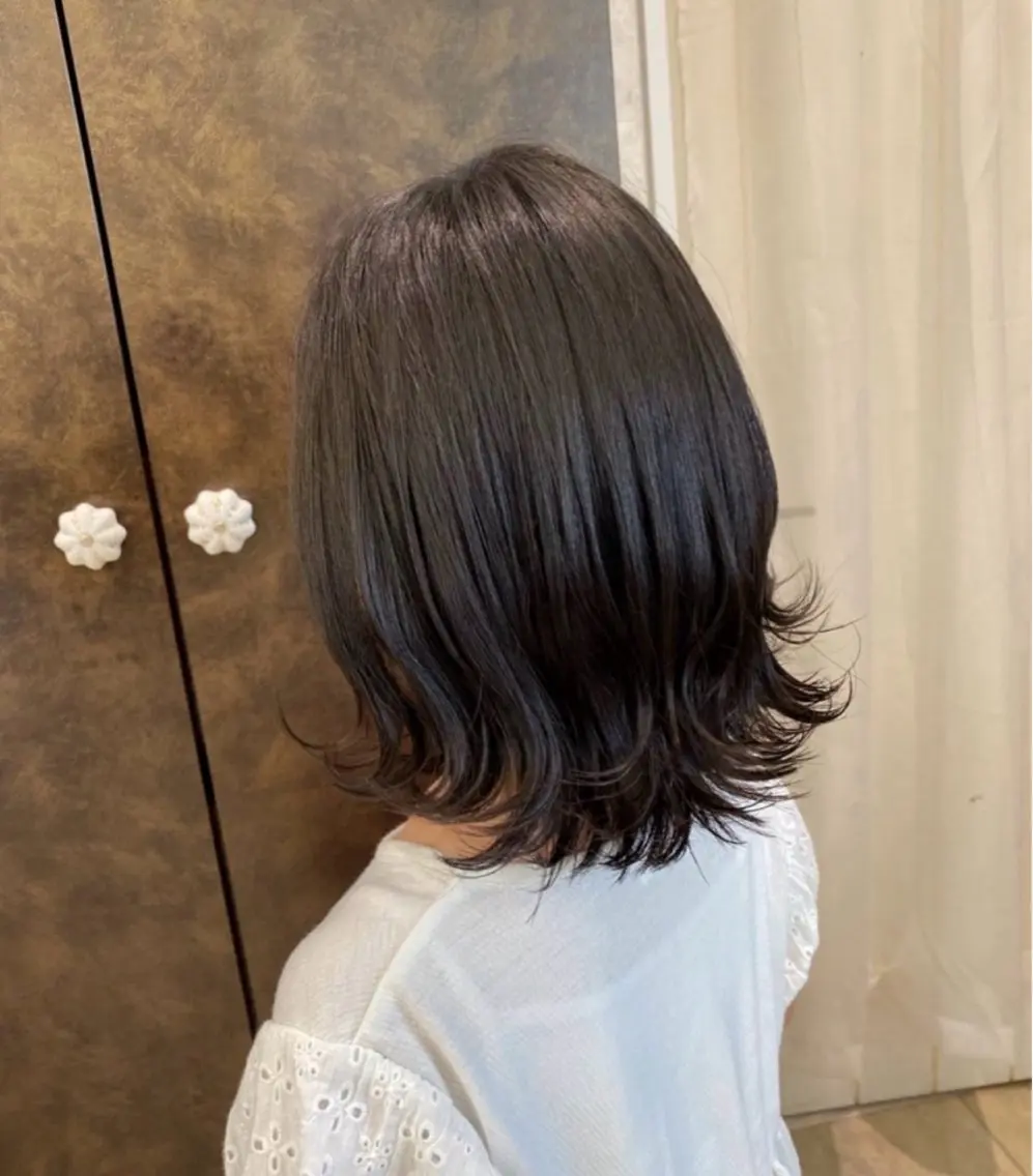 ミディアム ママ美容師 Tsuchiyaのヘアスタイル
