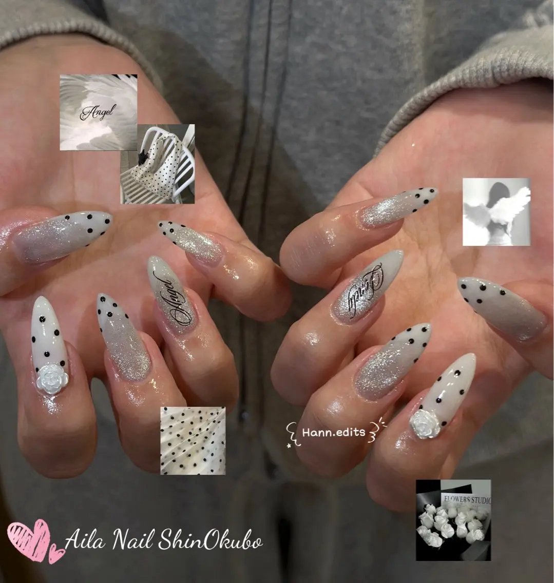 ミディアム Aila Nail Shinokuboのネイルデザイン
