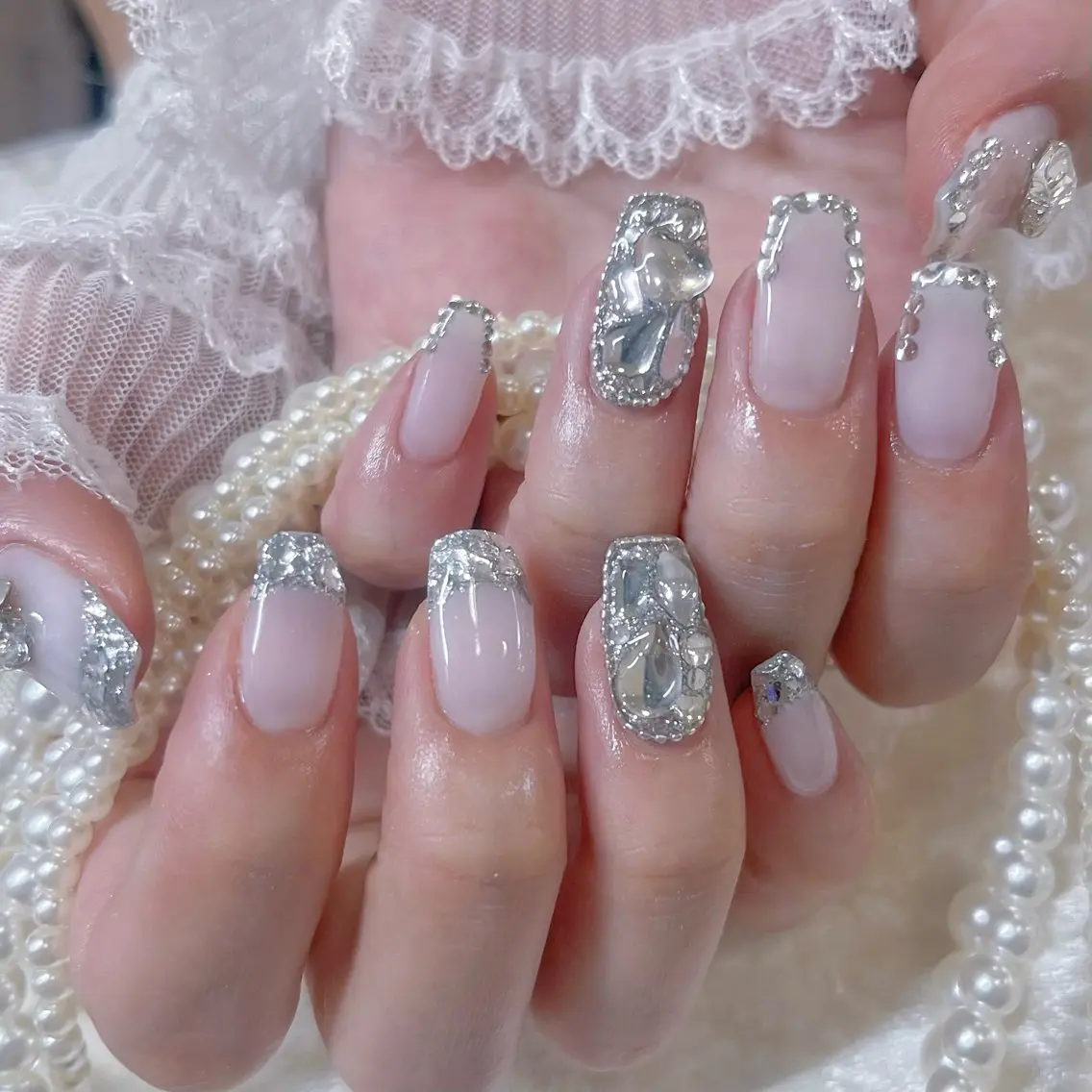 ネイル Maya 🧊🫧‪／渋谷のネイルデザイン