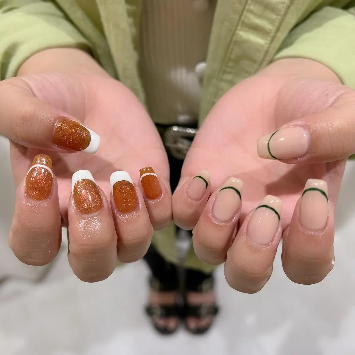 ネイル フレンチネイル ひろこ eyelist🎀のマツエク・マツパデザイン