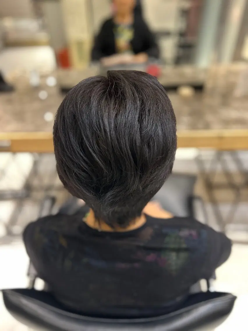 ショート カラー さ きのヘアスタイル