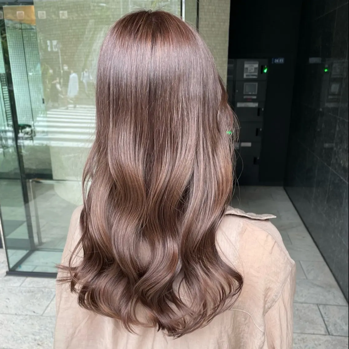 ミディアム カラー ヘアカラー トリートメント 🎀愛されモテ カラー🎀/moeのヘアスタイル