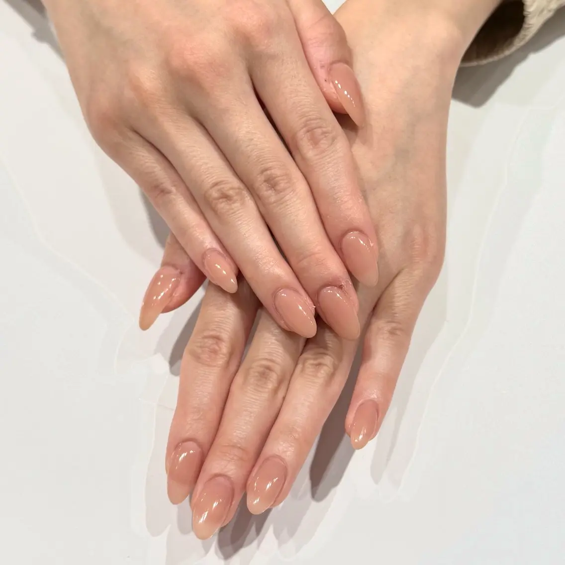 ネイル ワンカラーネイル she 川崎 karenのネイルデザイン