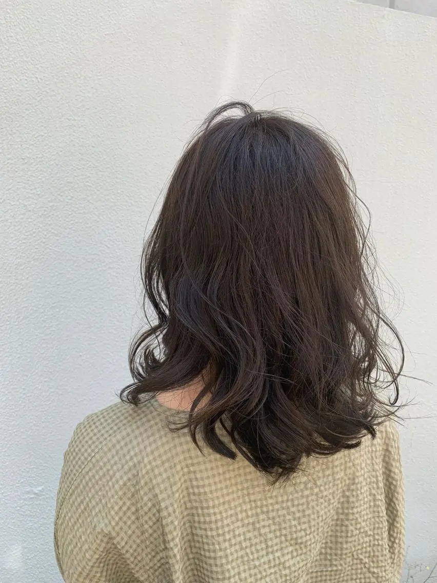 【初回限定】持ち良く楽しめる💚カット+パーマ+oggi ottoトリートメントの写真