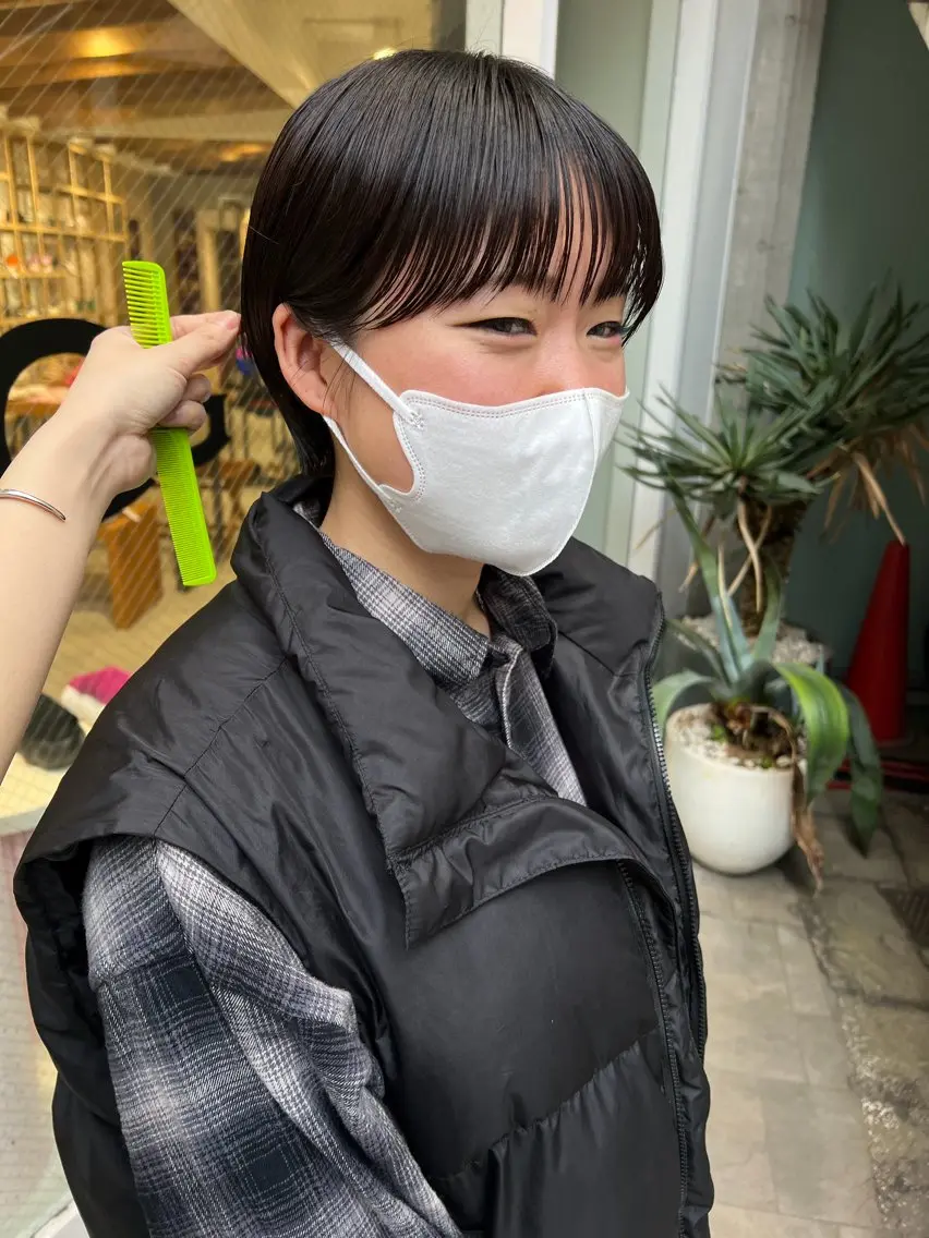 ショート 三浦 れいやのヘアスタイル
