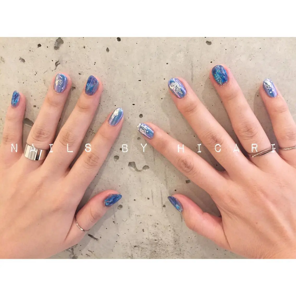 ショート カラー ネイル マツエク・マツパ ジェルネイル ニュアンスネイル パラジェル illum hicariのネイルデザイン