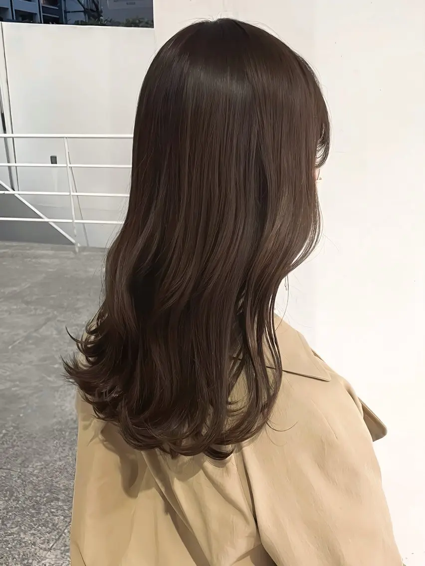 セミロング カラー Large 都筑雅人のヘアスタイル