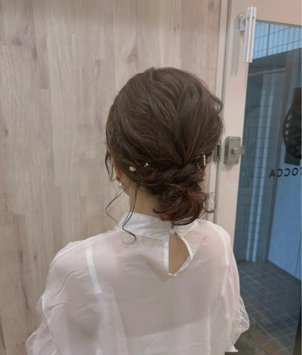 ヘアアレンジ 竹村 恵功代のヘアスタイル