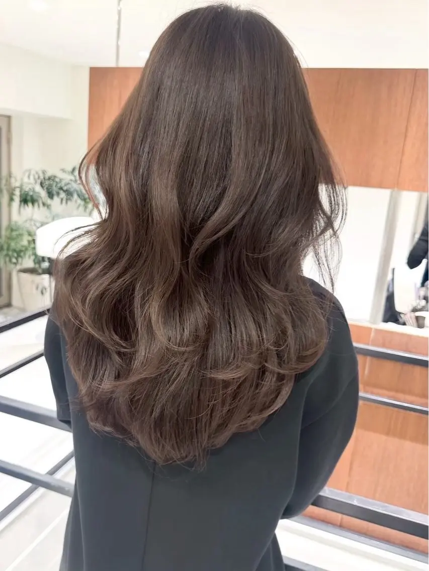 ロング 新保 啓介のヘアスタイル