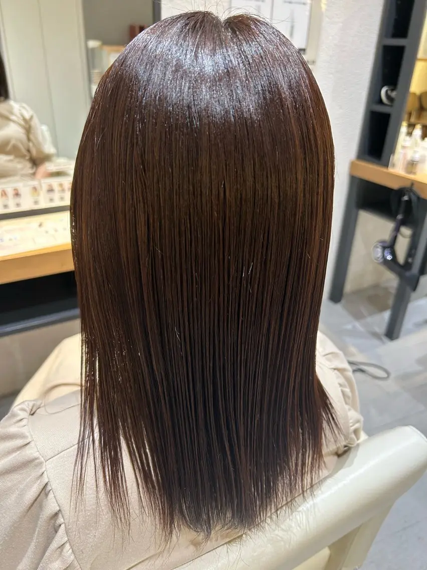 ミディアム 東大阪　　布施 SHARAのヘアスタイル