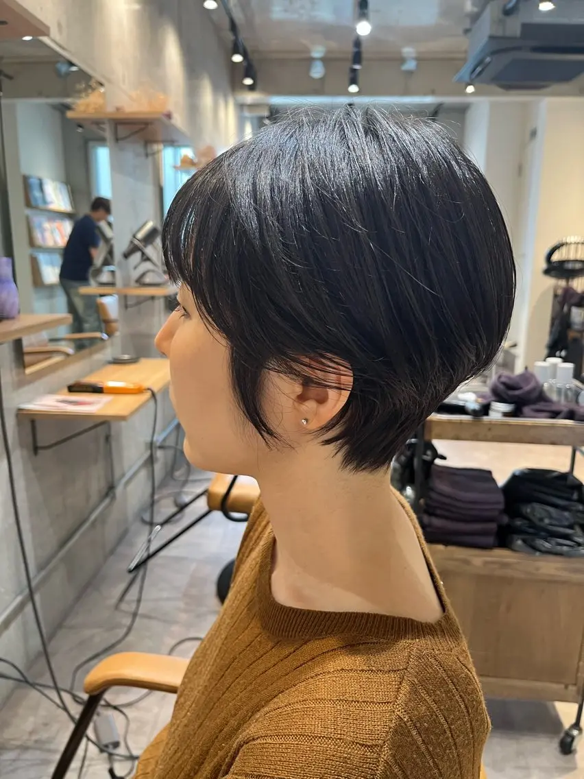 ショート カット トリートメント davin中目黒 KATOのヘアスタイル