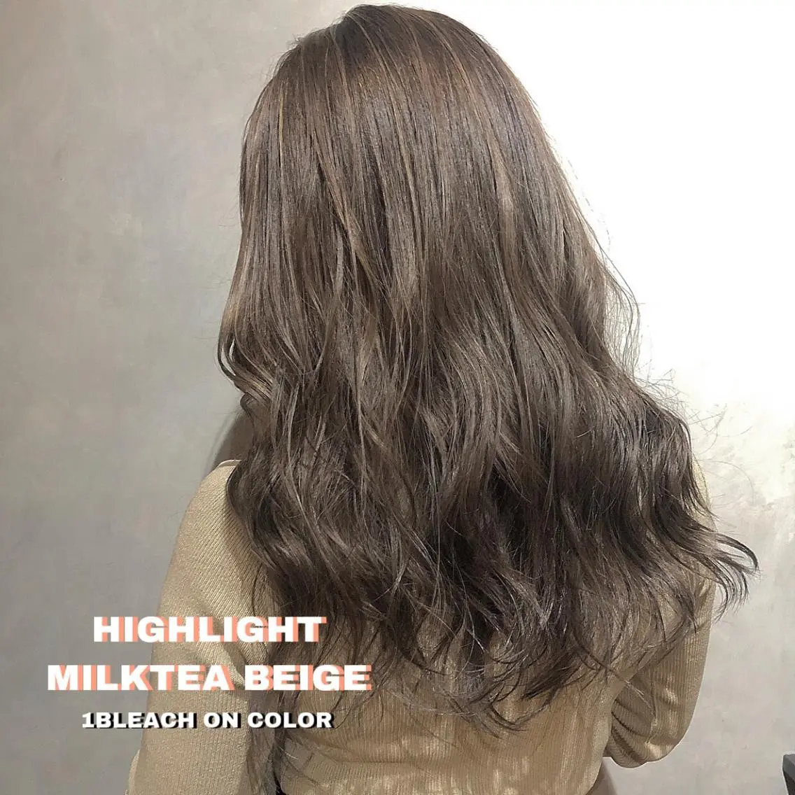 ロング カラー CLUTCH天王寺 西藤遥河のヘアスタイル