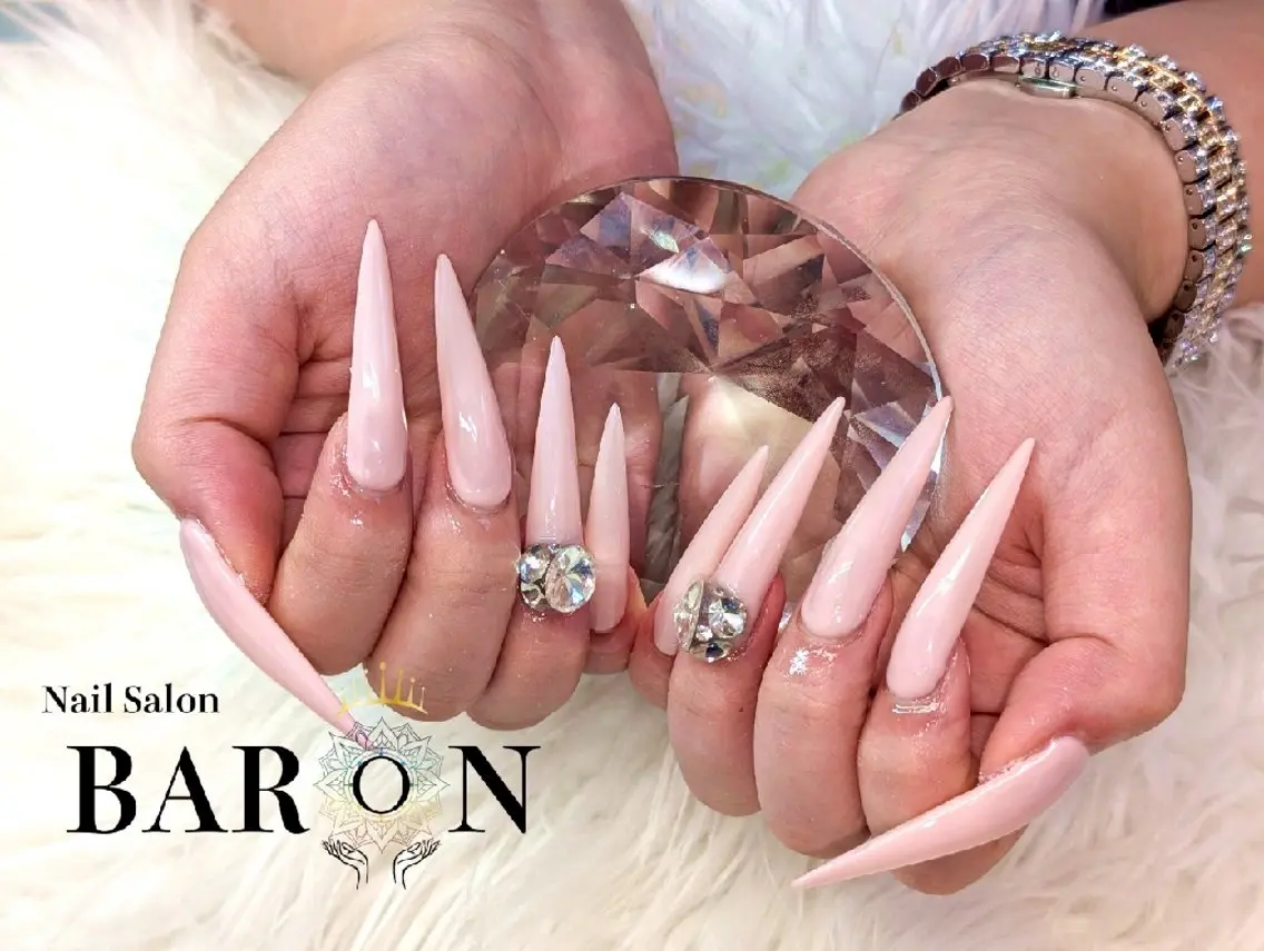 ネイル ハンドネイル ♛︎BARON♛︎ SUMIREのネイルデザイン