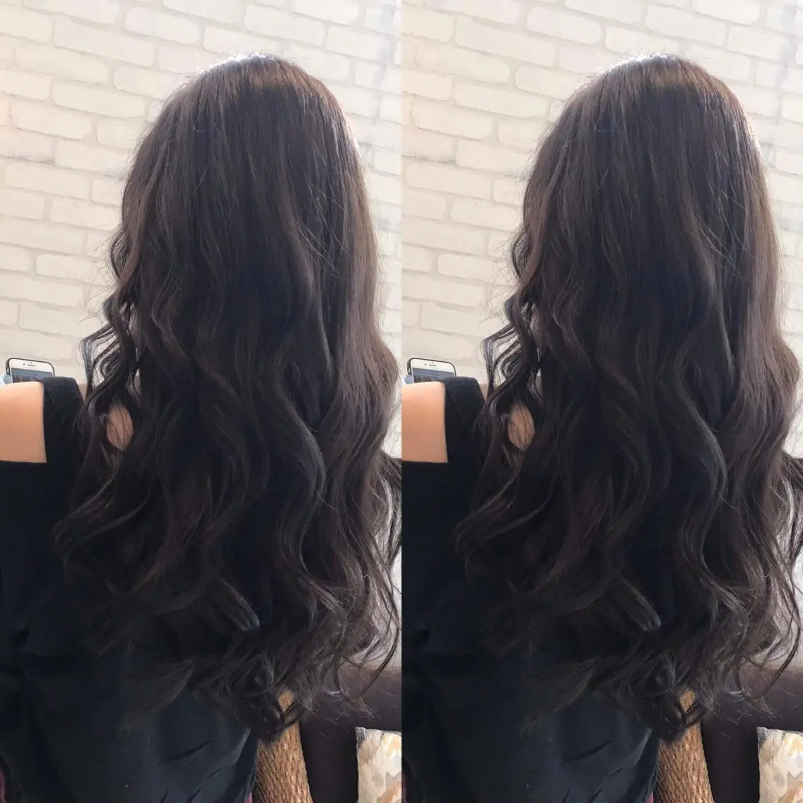 ロング カラー ヘアカラー トリートメント 浅川 実行のヘアスタイル