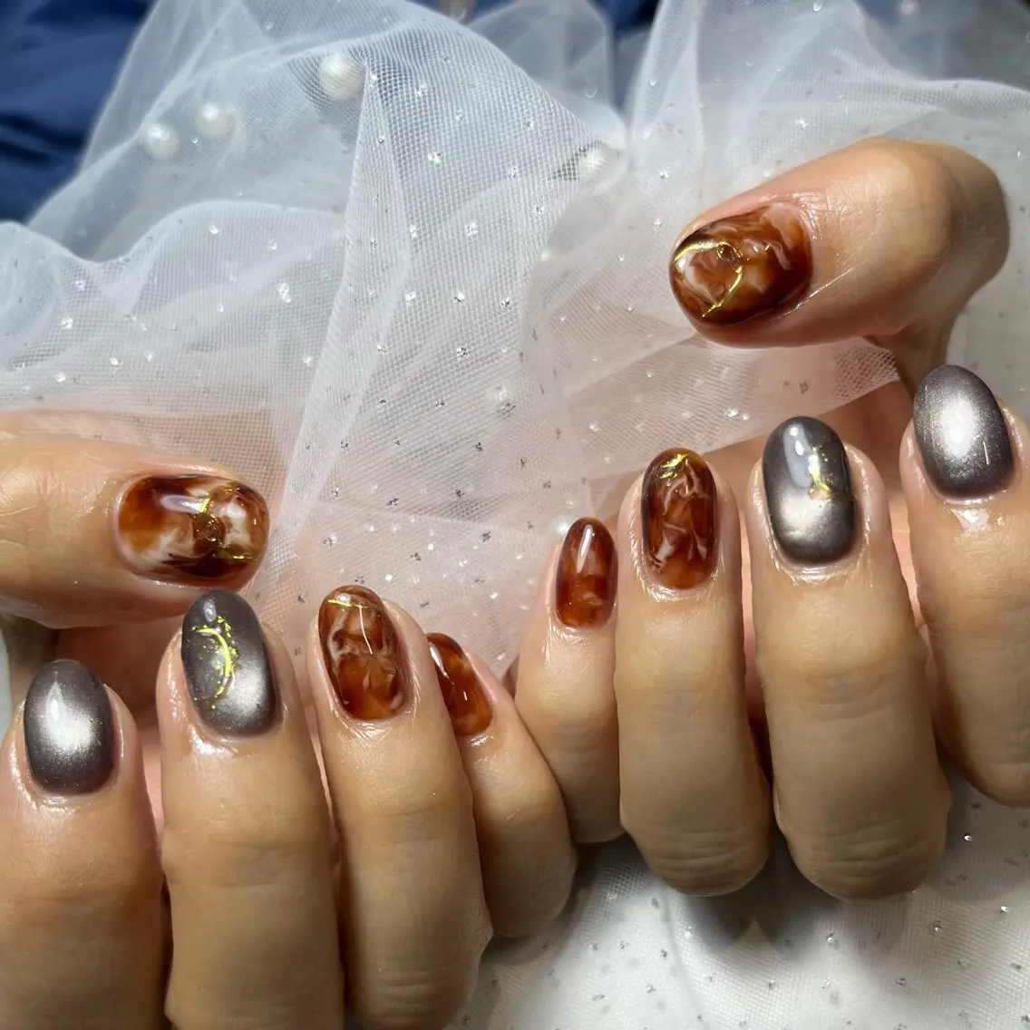 ネイル ハンドネイル nail salon Sereneのネイルデザイン
