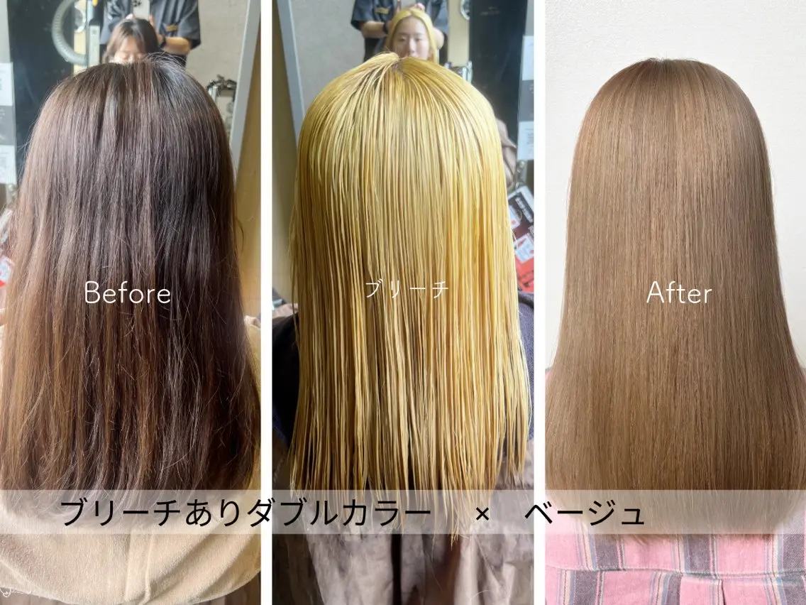 セミロング SARAJU 仁川店【カラー特化】のヘアスタイル