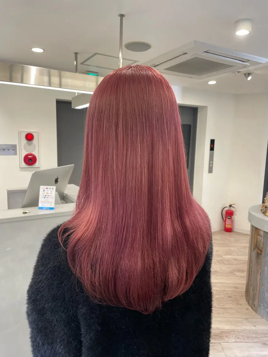 ロング ヘアカラー トリートメント ♡似合わせハイトーン ♡maiのヘアスタイル