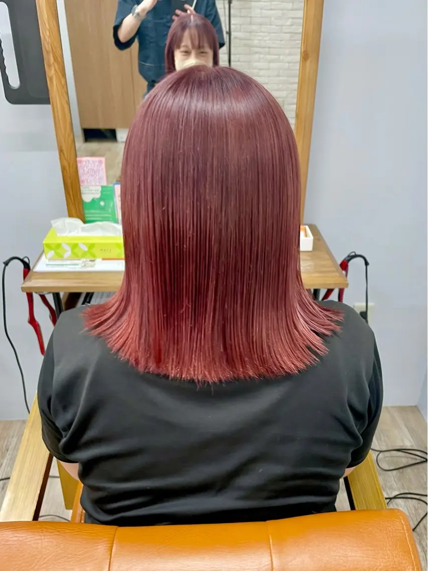 ミディアム 大木 光明のヘアスタイル