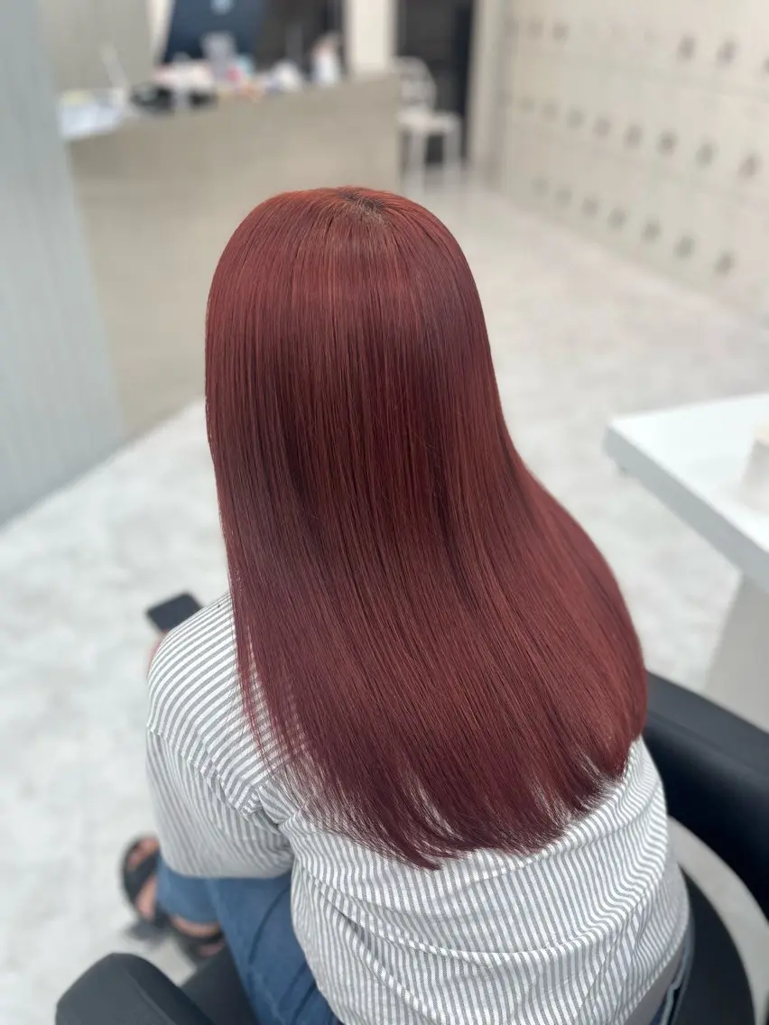 セミロング カット ヘアカラー トリートメント ヘッドスパ ヘアセット rio🧚🏻‍♀️ 暖色/グレージュのヘアスタイル