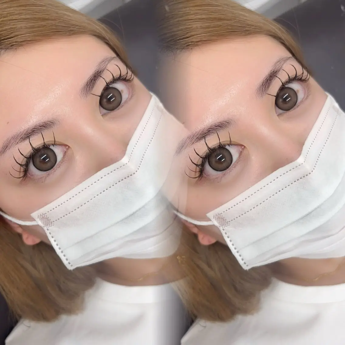 マツエク・マツパ バインドロック 束感まつ毛 フラットラッシュ パリジェンヌラッシュリフト まつげパーマ nun/ akariのマツエク・マツパデザイン