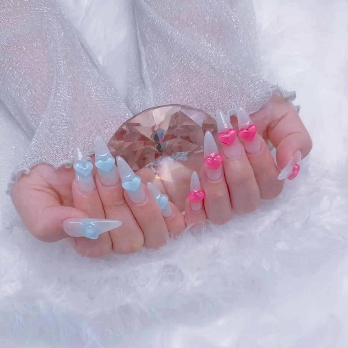 ネイル Romymoon nail帆南☾ ໋のネイルデザイン
