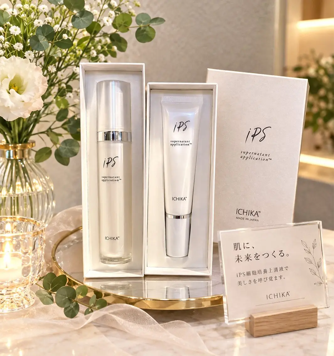 【iPS化粧品】世界初✨再生医療研究から生まれたiPS細胞培養上清液配合「イチカiPS」商品説明・注文相談予約の写真