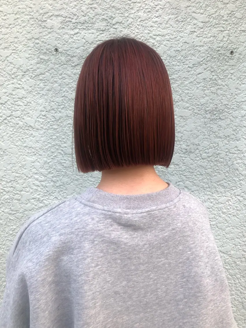 ショート ボブ Saloクルミ/ パーマモデル☁️のヘアスタイル
