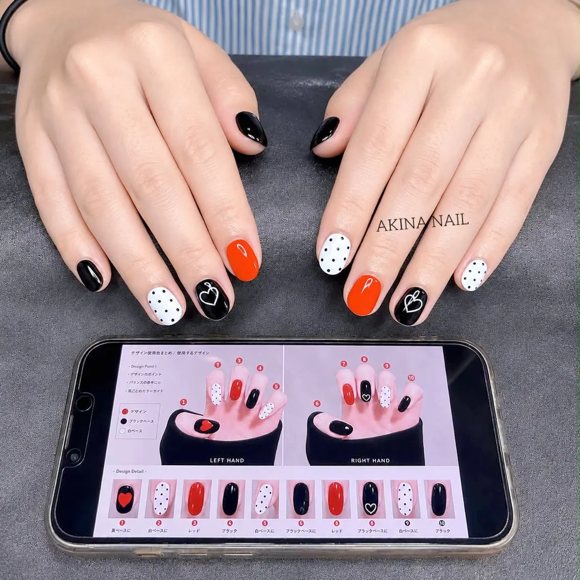 ネイル ハンドネイル Akina Nail 亀戸のネイルデザイン