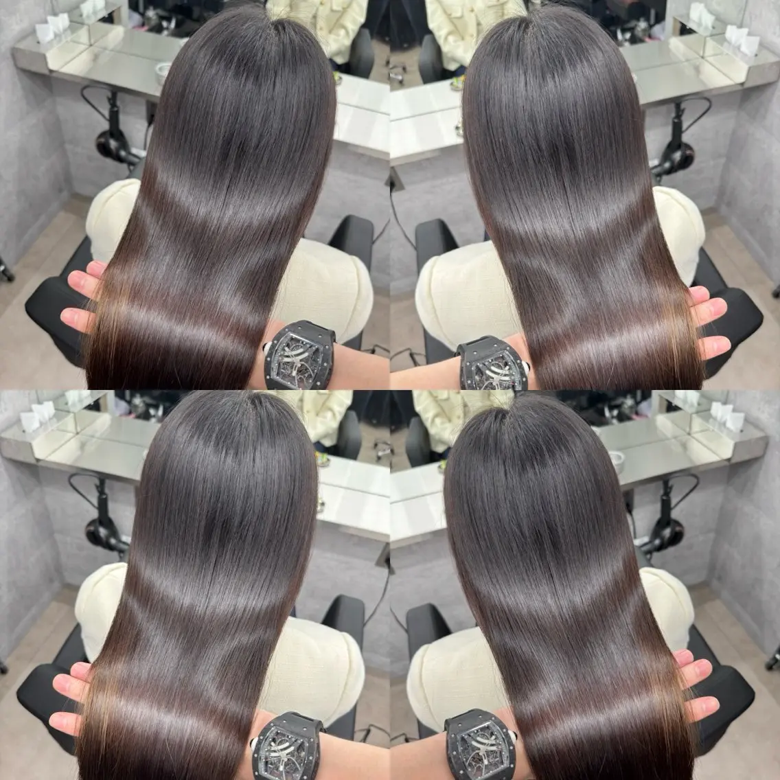 ロング カラー 髪質改善 似合わせカット 縮毛矯正 トリートメント カット ヘアカラー 🌈代表 🌈macotoのヘアスタイル