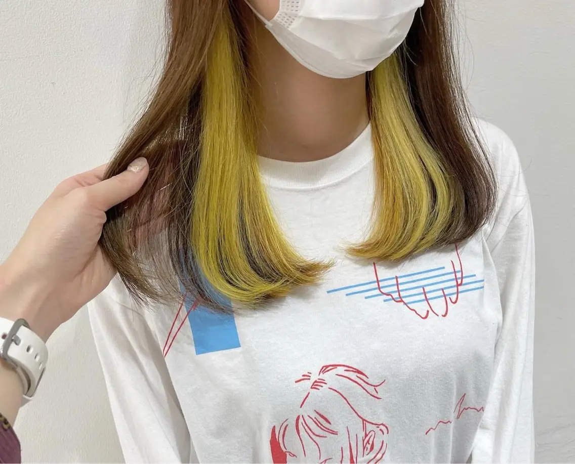 カラー ブリーチ ダブルカラー ベージュ🤎/透明感 /ゆき🍀のヘアスタイル