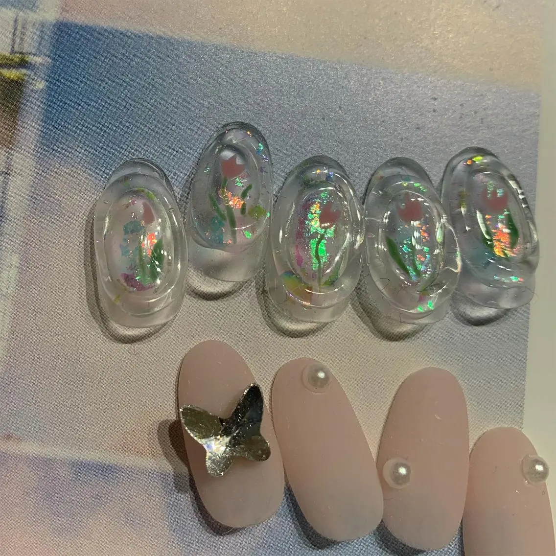 ネイル シンプルネイル ハンドネイル ハンドケア lylynail YUUKAのネイルデザイン