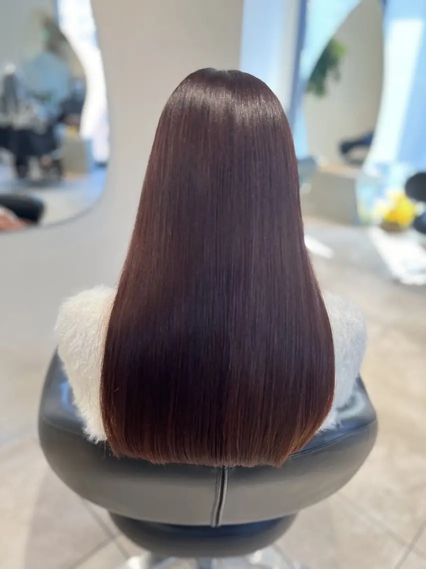 ロング パーマ 縮毛矯正 トリートメント 美髪矯正🫧艶髪特化 🫧関口太郎のヘアスタイル