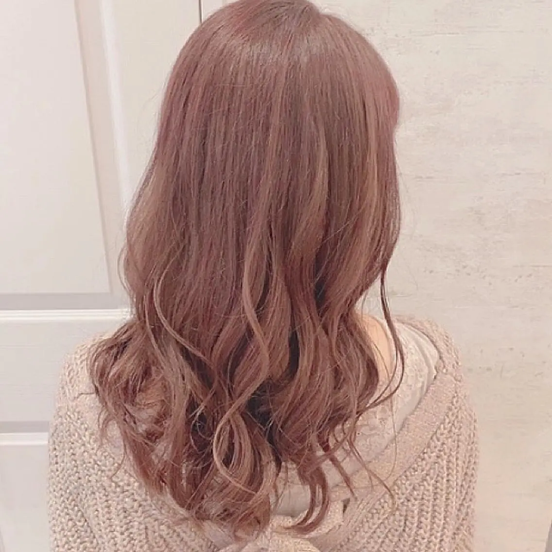 セミロング カラー 韓国風ヘア✻透明感 カラー✻yukaのヘアスタイル