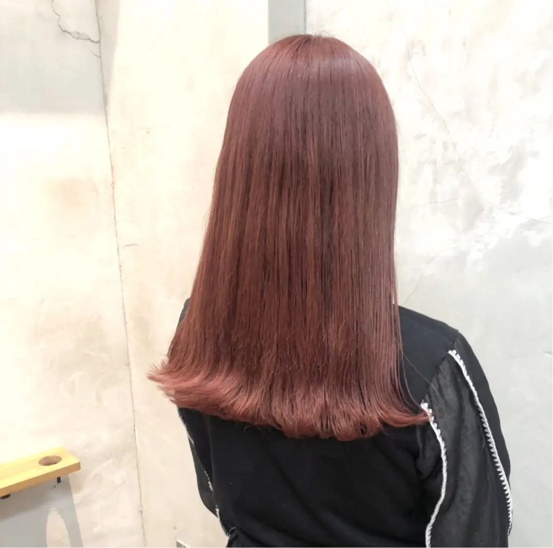 カラー 茄子川 愛心のヘアスタイル