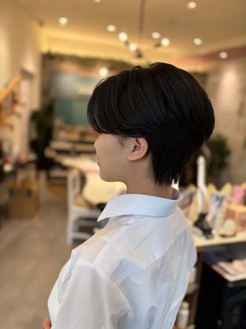 ショート カット 韓国風レイヤーカット 🇰🇷❕モカのヘアスタイル