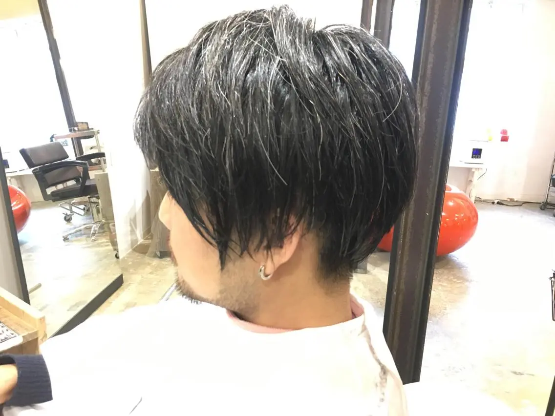 メンズ 刈り上げ 三上 梨乃のヘアスタイル