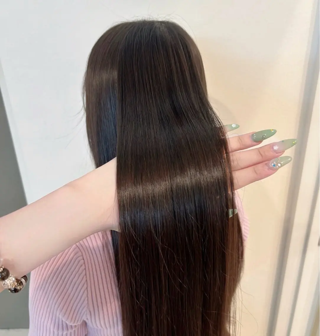 ロング マツエク/レイヤー カット あんじゅのヘアスタイル